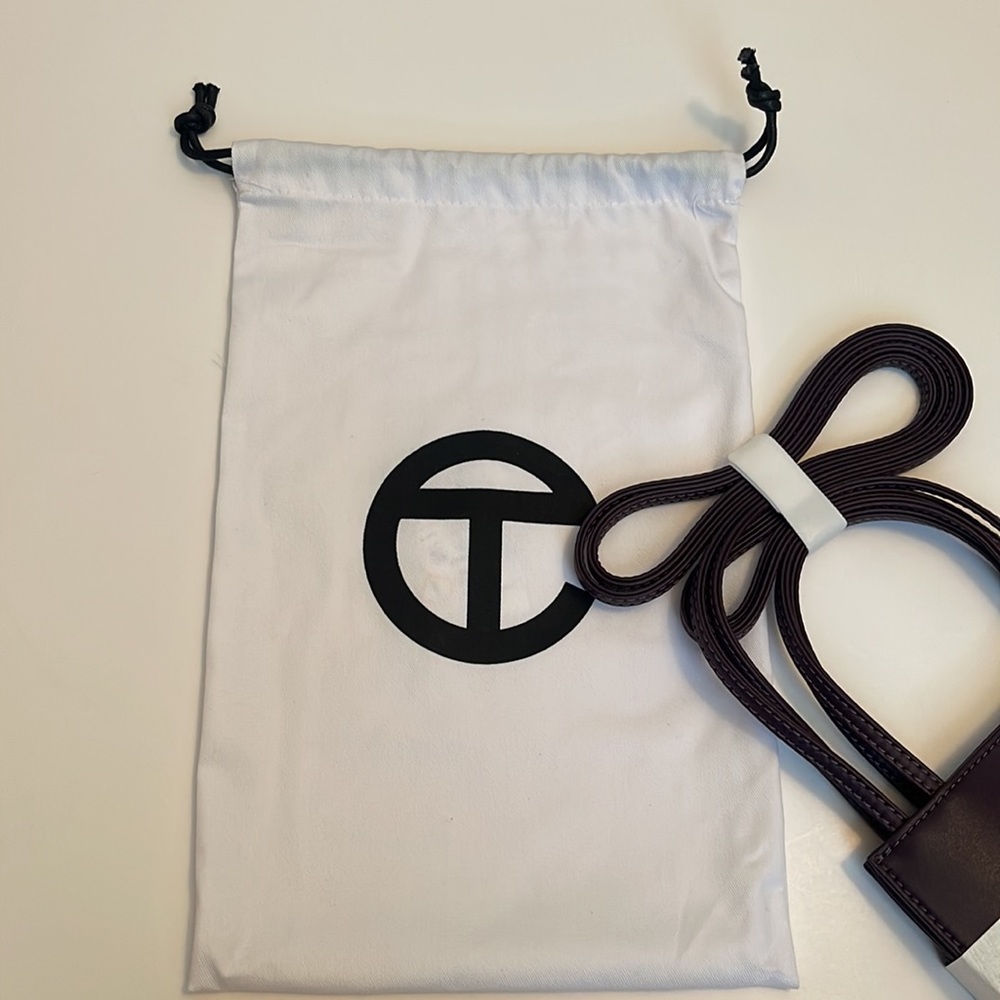 Telfar Small Eggplant Shopping Bag NWT - Picture 5 of 7